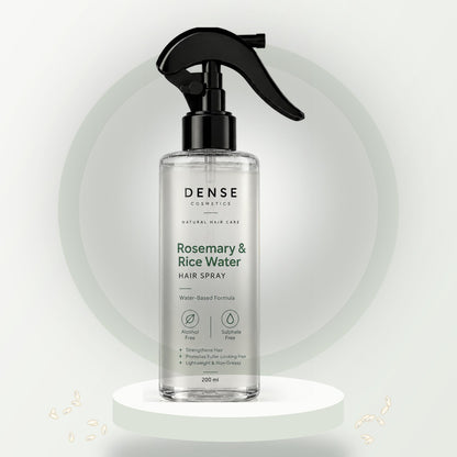 Спрей за коса с розмарин и оризова вода DENSE COSMETICS 200 ml